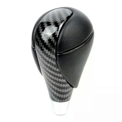 Carbon Fiber Leather Automatic Gear Stick Shift Knob For Lexus IS250 2006-2012 Automatic Transmission