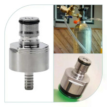 Carbonatatiedop RVS Carbonatatiedop Ball Lock Dop Voor Thuisbrouwen Bier Fruitsap Duurzaamheid