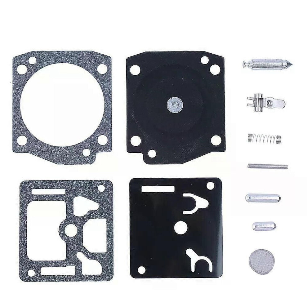 Kit de réparation de diaphragme de carburateur pour tronçonneuse Husqvarna 340 345 346 353 350 346XP,