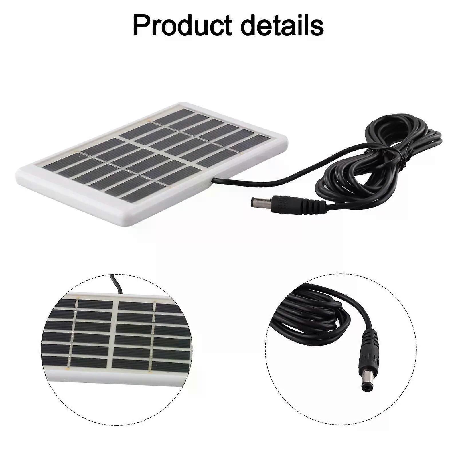 Panneau Solaire 5 W – 6 V – Polycristallin – Portable – Chargeur 2023