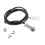 Digital Speedometer Odometer Tachometer Sensor Cable & Magnet ATV/Motorcycle 3
