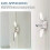 Cord Weight Spare for Vertical Roller Venetian Blind Window Shutter Clear Plastic Safety Handle for 4
