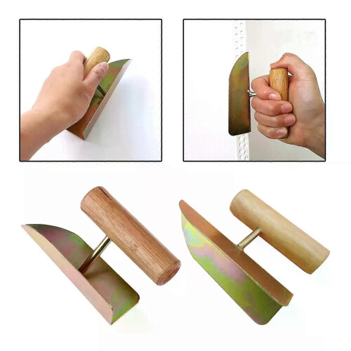 Corner Trowel Home Construction Tool Spatula Scraper Carbon Steel 2
