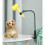 Table de toilettage pour chien, sèche-cheveux, bras de serrage, support de sèche-cheveux avec cou à 2