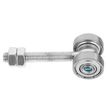 Doppellager-Schiebetür-Rollenlager-Rollenstreben-Kanal Zwei-Lager-Gleitrollenbaugruppe
