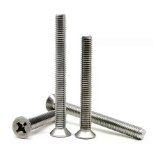 Kruiskopschroef met platte verzonken kop M2 M25 M3 M35 M4 M5 M6 M8 Verlengd en langer 3-100 mm