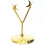 Présentoir en cristal, support minéral, support métallique pour objets de collection, socle, figurines 3