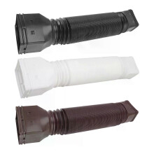 Extensor de bajante retráctil para canaleta de lluvia, tubo de drenaje, extensiones de bajante retráctil