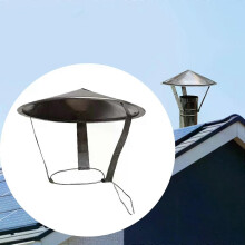 Schoorsteen regenhoes regenhoed windscherm regenbestendig voor huis tuin buiten schoorsteen open haard