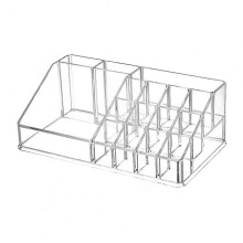 Organizador de cajones para cosméticos y maquillaje con rejillas duraderas para lápiz labial.
