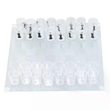 Drinking Shot Glas Schack Set Shot Glas Schack Set Klart Återanvändbart Perfekt present Utsökt för fester