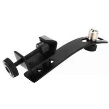 Drum Mic Clamp Stötsäker Clip Hållare Fälgmonteringssats Bra tillbehör till delar