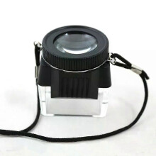 Cilindrische acrylfilm diaverzamelaar negatieve film HD 10X vergrootglas omgekeerde film oculair