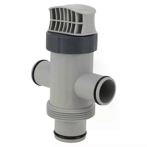 Dual Split Hose Plunger Valve for Intex 11872 Plastic Pool Part Accessory Attachment for Above Ground 2