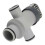 Dual Split Hose Plunger Valve for Intex 11872 Plastic Pool Part Accessory Attachment for Above Ground 2