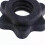 Tuerca hexagonal para mancuernas, tuerca para barra de mancuernas, collarines giratorios para barras 3