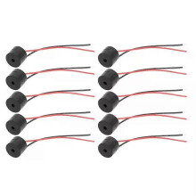 Slitstarkt summerverktyg Active Active Piezo Beeper Summer Connector Electronic Wired Elegant Design
