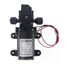 Pompa autoadescante a membrana ad alta pressione per acqua da 12 V, 130 PSI, 6 l/min, 70 W