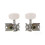 Stämpinnar för klassisk gitarr Single Tuners Keys String Machine Heads Delar 6st 1