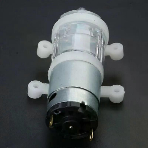 Pompa a membrana mini a basso rumore DC12V Micro pompe Pompa dell'acqua autoadescante per pompaggio 2