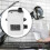 Pompa booster DC24V con pressione dell'acqua automatica ad alta portata 180W per lavello da cucina e 5