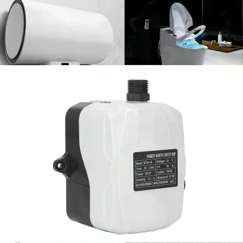 Pompa booster DC24V con pressione dell'acqua automatica ad alta portata 180W per lavello da cucina e 2
