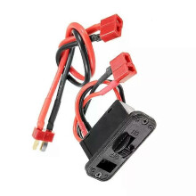 Deans Switch High Current LiPo Battery On/Off Strömbrytare med tillval Deans T Plug Connector Extension