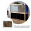 Panneau de roche décoratif 3D pour aquarium, terrarium, reptiles 3
