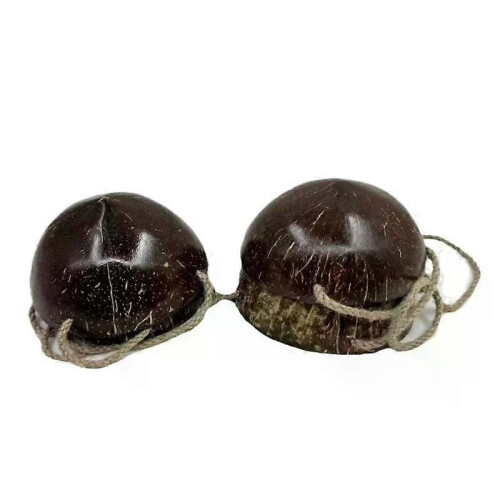 Coconuts Shell Top Coconuts BH Coconuts Top Bröllopsrekvisita för kvinna 2