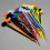 Easy Mark Nylon Cable Ties Tag Labels Plastic Loop Ties Markers Cable Tag Self-locking Zip Ribbon Home 2