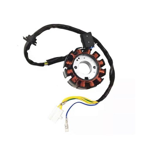 Spole 12-polig Stator DC Spole Tändstator för GY6 125Cc 150Cc 1