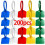 Easy Mark Nylon Cable Ties Tag Labels Plastic Loop Ties Markers Cable Tag Self-locking Zip Ribbon Home 1