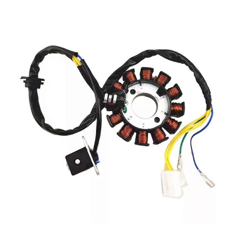 Spole 12-polig Stator DC Spole Tändstator för GY6 125Cc 150Cc 2