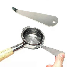 Strumento di rimozione del portafiltro per caffè in polvere in acciaio inossidabile resistente per macchina