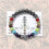 Buntes Perlenarmband Sternzeichen Vulkanstein Elastische Seilperlen 3