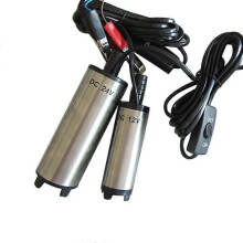 Durchmesser 38MM 12V Tauch Diesel Kraftstoff Wasser Öl Pumpe Auf/Off Schalter Auto Camping Tragbare