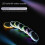 Colorful LED Car Cup Mat with Changeable Patterns and Built-in Battery 5