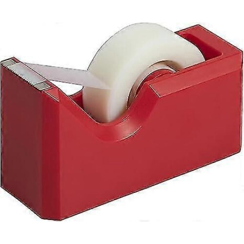 Färgglad stationär tejpdispenser - Röd 1