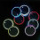 Colorful LED Car Cup Mat with Changeable Patterns and Built-in Battery 4