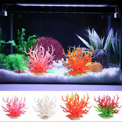 Eco-friendly Simulation Coral Realistic Shape Underwater Artificial Coral Artificial Coral Aquarium 2
