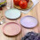 Eco-friendly Plates Dish Unbreakable Micro-wave Oven Dinner Travel Dinnerware Set 4