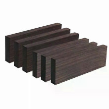 Ebenholtsblock Blanks Instrumentlindningshandtag Plektrum Stjärtstycken Broar Strängstift Gitarrtillbehör-AT20