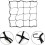 Elastic Polyester Growing Tent Stretchable Mesh Trellis Net Plant Support With 4 Hooks Support Garden 4