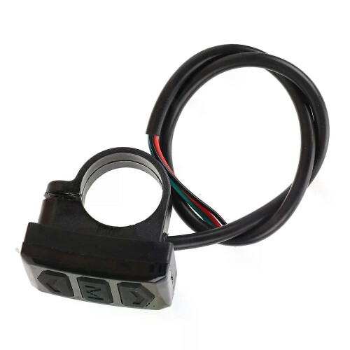 Electric Bike Display Switch Convenient Aesthetic Comfortable Touch Handlebar LCD Display Control Switch 1