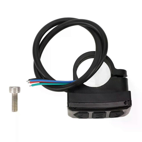 Electric Bike Display Switch Convenient Aesthetic Comfortable Touch Handlebar LCD Display Control Switch 2