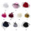 Fascinators Hats 20s Solid Color Pillbox Hat Party Headwear 3