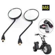 Rétroviseur de recul universel pour scooter électrique Citycoco, 8 mm