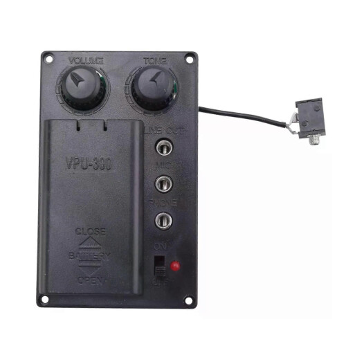 Violon électrique silencieux avec micro piézo et casque, câble et prise 2