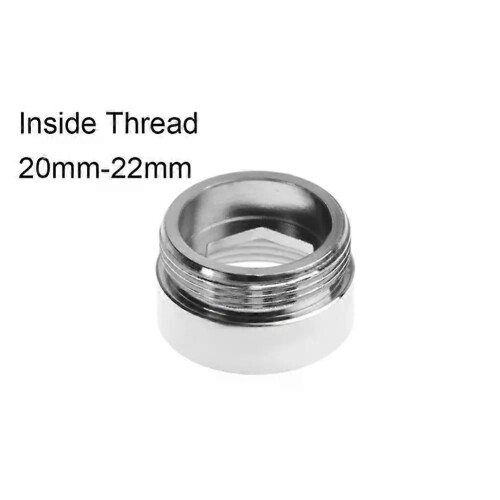 Faucet Adaptor Tap Aerator Connector +2 Gasket Accessory Brass Replacement Water Saving Kitchen Outside 2