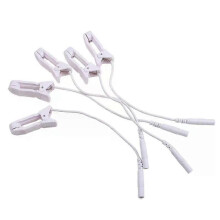 Elektrodenkabel zum Verbinden von Kabeln mit Ohrclips von digitalen TENS-Therapiegeräten und Schlafmitteln